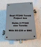 Unun Balun Dual T240 Box Kit Antenna Transformer Vented Housing With Connector. Fixed Price $19.99.