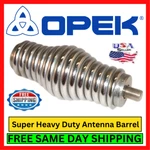 Opek S56C Heavy Duty 4.5" Antenna Barrel Spring For 102" Whips Carbon Steel Kit. Fixed Price $37.95.