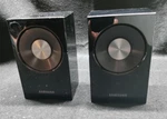 Samsung Pair PS-FC550 & PS-RC550 Surround Sound Speakers Impedence 3 Ohms. Fixed Price $20.00.