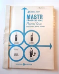Ge Mastr Progress Line Two-way Personal Fm Radios Maintenance Manual LBI4640F. Fixed Price $15.99.