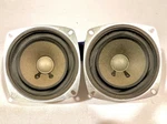 2 Radio Shack Realistic 40-1197 4" 8 Ohm Full Range Speakers (1 Pair) (japan). Fixed Price $25.00.