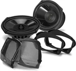 Boss Audio BHD98 Rear Saddlebag Speaker Kit Harley Touring Flh/t 98-13. Fixed Price $287.00.