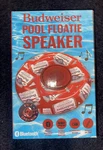 Budweiser Pool Floatie Bluetooth Speaker/drink Holder. Fixed Price $18.88.