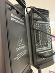 Behringer Eurosport EPS500MP3 Pa System With Stands. Fixed Price $550.00.