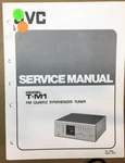 Jvc T-M1 Tuner Service Manual *original*. Fixed Price $14.97.