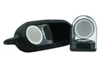 Sylvania Wireless Bluetooth Magnetic Speakers Set True Stereo Silicone With Case. Fixed Price $32.95.