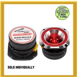 Audiopipe 2 300W Rms Aluminum Titanium Super Bullet Car Tweeter Candy Red. Fixed Price $37.99.