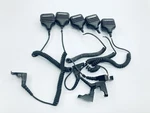 *for Parts* Lot Of Motorola NMN6156B Portable Speaker Microphone. Fixed Price $49.99.