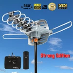 150 Mile Outdoor Antenna Motorized Amplified Hdtv 1080P 4K 36DB 360 Rotation. Fixed Price $35.00.