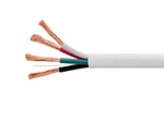Monoprice Speaker Wire, CL2 Rated, 4-CONDUCTOR, 14AWG, 250FT, White. Fixed Price $233.99.