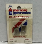 American Electronics Crystal Cb Radio Scanner Transmitter Frequency 27.405 CH.40. Fixed Price $10.00.