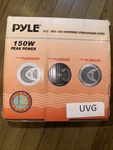 Trio Pyle PLMR60B, 60W, 60S 6-1/2" Dual Cone Waterproof Stereo Speaker System. Fixed Price $150.00.
