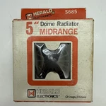 Vintage Nos Herald Electronics 5 Dome Radiator Midrange Speaker 8 Ohm 30 Watts. Fixed Price $19.95.