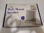 Radioshack 40-4094 Wall Speakers 2-WAY 100W Max W/ Box & Mount. Fixed Price $35.62.