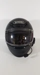 Shoei RF1200 Moto Helmet Matte Black Clear Visor & Sena 20S Hd Bt Com - Preowned. Fixed Price $374.97.