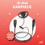 D-shape Earpiece W/ Ptt Mic For Motorola Radios XPR3300E, XPR3500E, DEP550. Fixed Price $17.99.