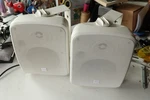 Pyle 600W Outdoor Bluetooth Powered Speaker Pair PDWR54BTW. Fixed Price $75.00.