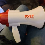 Pyle Megaphone Speaker Pa Bullhorn With Built-in Siren 30 Watt Voice Recorder. Fixed Price $25.13.