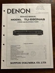 Denon Model TU-680NAB Am-fm Stereo Tuner Service Manual Original Oem Genuine. Fixed Price $49.99.