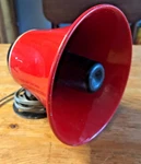 Lafayette Horn Speaker Model 99-4508 Red Pa Public Address Broadcast 5W 8W Max. Fixed Price $34.99.