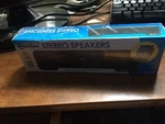 Connectland 9IN Speaker Usb 3.5MM Audio Connector Computer Soundbar. Fixed Price $5.00.