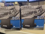 Uniden BC7 Portable Speaker System - Black. Fixed Price $25.00.