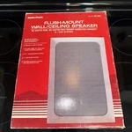 2 Radio Shack Flushmount Wall Ceiling Speaker 30 Watts Rms /60 Max Openbox. Fixed Price $59.99.