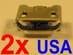 2X Micro Usb Charging Port For Puro Sound Labs Headphones- Many Models Usa. Fixed Price $9.89.