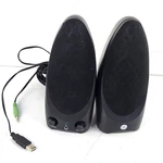 Ge 2.0 Multimedia Speakers Black Wired Stereo Headphone Jack For Computer - Pair. Fixed Price $24.99.