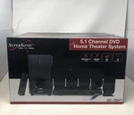 Supersonic SC-38HT 5.1 Channel Home Theater System Dvd/cd , Karaoke Mic Jack. Fixed Price $89.99.