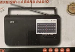 Qfx R-3 AM/FM/SW1/SW2 Retro-styled Handheld 4-BAND Radio +led Power Indicator. Fixed Price $18.72.