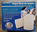 West Marine Compact Box Speakers Nos Waterproof For Boats. Fixed Price $51.99.