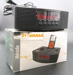 Sylvania Imode Am/fm Clock Radio With Ipod Dock. Fixed Price $15.00.