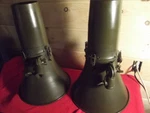 Wwii Style Military LS-104A/TIQ-3 Loudspeaker 25 Watts 16 Ohm. Fixed Price $150.00.