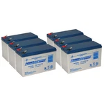 Power-sonic 12V, 7AH, Agm, F2 Terminal Replaces Ion Block Rocker IPA76C Pack. Fixed Price $109.99.