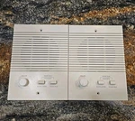 M&s Systems N35 White Push Button Voice Intercom Indoor Speaker. Fixed Price $90.00.