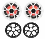 Pair Rockville RKL65MBW 6.5" 700W Marine Boat Speakers W/led+black/white Grilles. Fixed Price $59.95.
