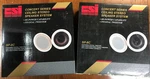 Two (2) Csi Acoustic Audio SP8C Ceiling Stereo Flush Mount Speakers- 50 Watt Max. Fixed Price $49.99.