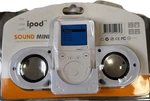 Fold-up Amplified Aluminum Speaker Sound Mini Portable For Use With Ipod. Fixed Price $12.50.