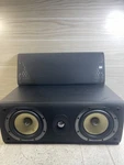 B&w Bowers Wilkins LCR60 S3 Center Channel Speaker Black Ash 120W England. Fixed Price $119.95.