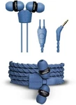 Wraps Talk Wristband Bracelet In-ear Headphones (with Mic) Denim. Fixed Price $13.95.