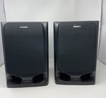 Sony Speakers SS-H605 Pair 3-WAY Time Alignment System Black. Fixed Price $39.50.