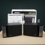 Bose Model 141 Matched Pair Right Left Bookshelf Speakers 10-80 Watts 4-8 Ohms. Fixed Price $35.00.