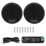 Herdio 3" Inch Marine Bluetooth Speakers Boat Motorcycle Hot Tub Stereo Black. Fixed Price $70.39.