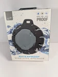 Ilive Shock & Waterproof Bluetooth Wireless Speaker - Blue/black ISBW157BU. Fixed Price $19.95.