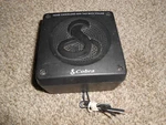 Cobra CS500 Noise Cancelling Talk Back Speaker Black. Fixed Price $16.95.