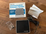 Vintage Radio Shack Communications Extension Speaker 21-549A. Fixed Price $19.99.