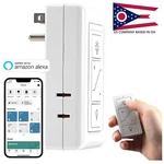 Smart Plug In Outlet Dimmer With Remote Voice Control Bluetooth Work Alexa. Fixed Price $19.97.