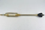 Vintage Cb Radio Helical Coil Trucker Antenna 19" Gold Tone Metal. Fixed Price $49.95.