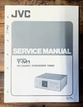 Jvc T-M1 Tuner Service Manual *original*. Fixed Price $19.97.